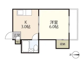 陽光ビル【3階】の間取り