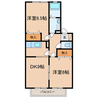 リヴェール新倉敷【2階】の間取り