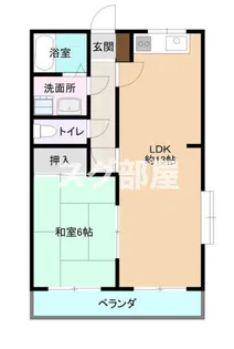 ユーミー清道【2階】の間取り