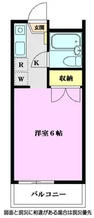 サンマリノ池田【1階】の間取り