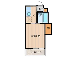 フェリースアビタシオン【1階】の間取り