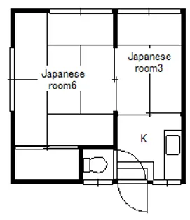 三藤荘【2階】の間取り