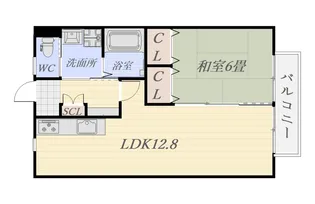 Lark Heights【1階】の間取り