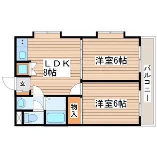 コーポマルジュ【3階】の間取り