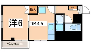 KONO下石田【4階】の間取り