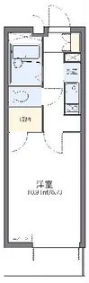 1Kの間取り画像