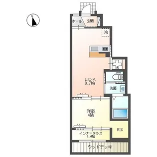 パーチェ【1階】の間取り