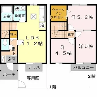 大阪府堺市北区長曽根町【一戸建】の間取り