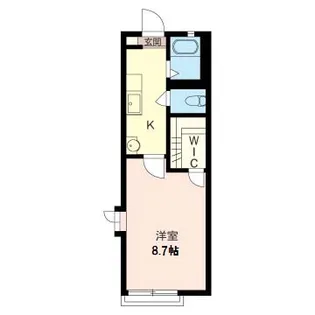 ラヴィール【1階】の間取り