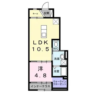 エテルネル【1階】の間取り
