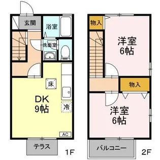 リヴェルテの間取り