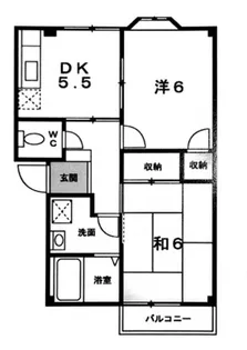 アドバンス21【1階】の間取り