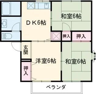 エヤナ蔵3【2階】の間取り