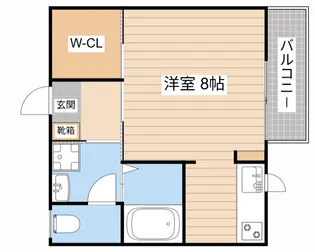 シャーメゾンRISUKE【2階】の間取り