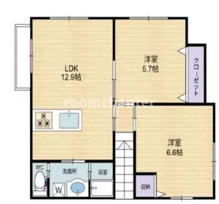 レガーロI棟【2階】の間取り