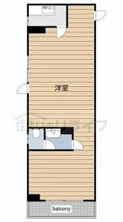 番町ロイヤルコート【9階】の間取り