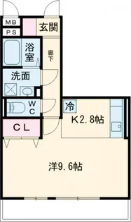 yukoto B棟【2階】の間取り