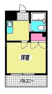 東京都中野区新井1【マンション】の間取り