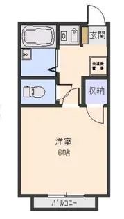 サニー・ヴェル【2階】の間取り