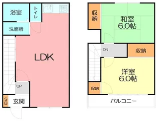 神奈川県小田原市別堀【一戸建】の間取り