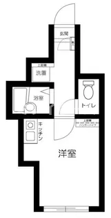 Cスクエア矢口【1階】の間取り
