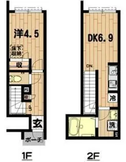 スズキレジデンス【1階】の間取り