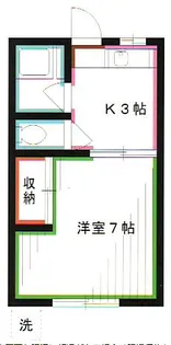 東京都三鷹市牟礼6【マンション】の間取り