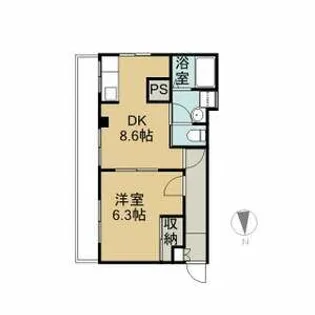 メディオJUN【1階】の間取り