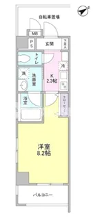 メゾンピオニー都立大学【4階】の間取り