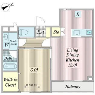 メゾン・ド・カトル【3階】の間取り