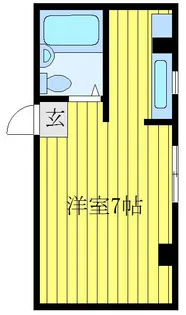 東京都文京区本駒込1【マンション】の間取り