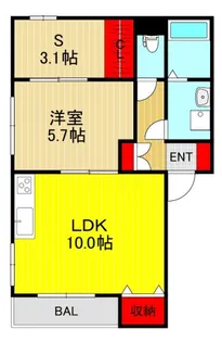 Liberty【2階】の間取り