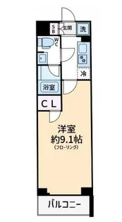 スカイコートパレス小竹向原【1階】の間取り