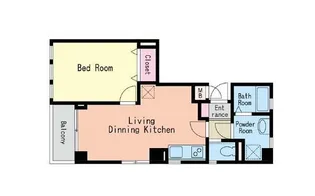 メゾン・ド・セリュリエ【2階】の間取り