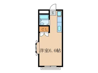 エステートピアサンホワイト【2階】の間取り