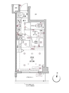 東京都板橋区本町【マンション】の間取り