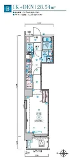 リヴシティ両国五番館【5階】の間取り