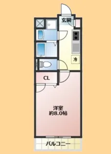 アマーレ【2階】の間取り