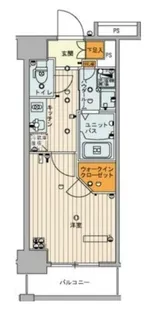 スカイコート両国参番館【6階】の間取り