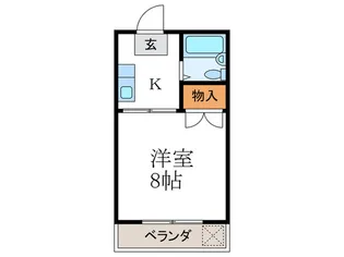 オレンジハイツ太田【3階】の間取り