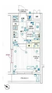 ル・リオン下丸子【5階】の間取り