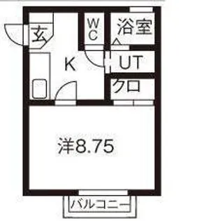 レガッタ【2階】の間取り