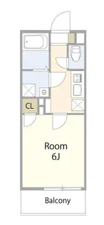 ハピネス上清戸【2階】の間取り