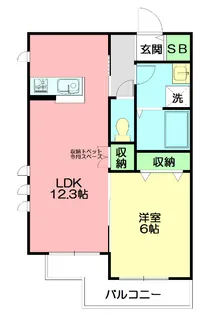リブラス湘南【2階】の間取り
