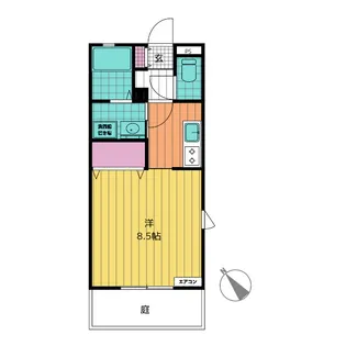 メゾン・ベリティ【1階】の間取り