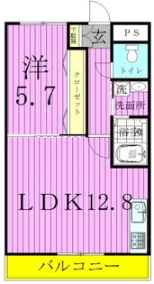 ザ・グランド・アルビオン【7階】の間取り