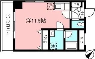 AI野毛壱番館【6階】の間取り