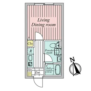 Yolk江古田【2階】の間取り