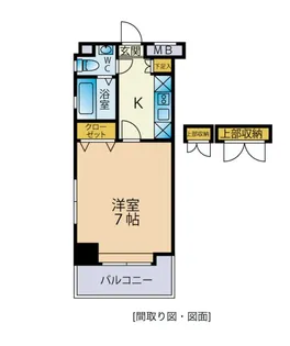 ダイナコートエスタディオ大濠公園II【4階】の間取り