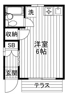 アネックスYD【1階】の間取り